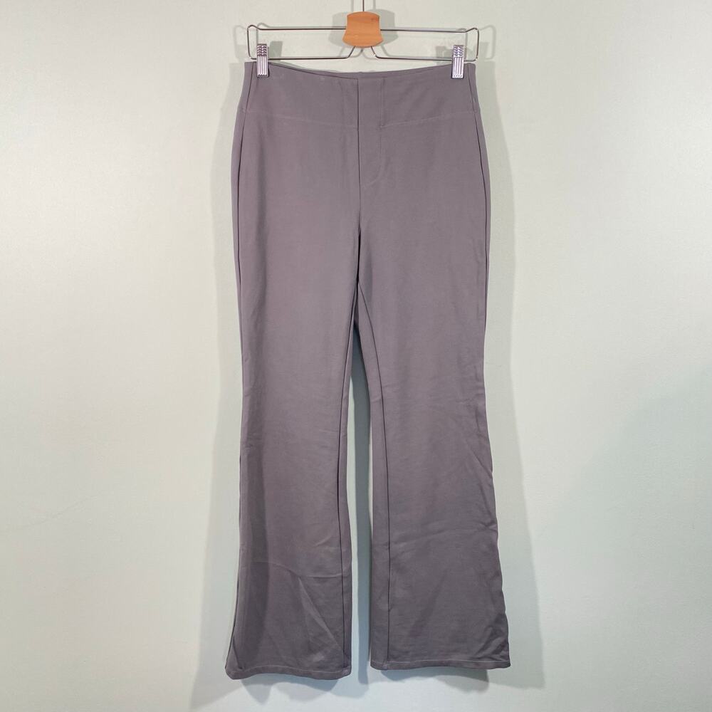 Halara Women Grey Pull On Bootcut Pants Size M